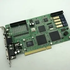 16CH CCTV PCI DVR Capture Board Xilinx Dual VGA Techwell 2x NXP CH16-H2X600824
