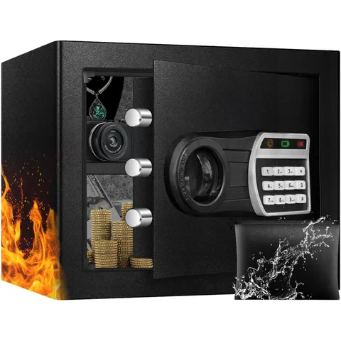 ToruKeep 1.6Cuft Fireproof Safe LED Light, Alarm & Shelf FC