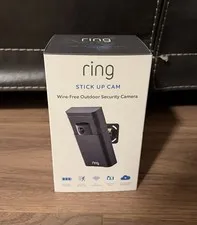 Ring Stick Up Cam Wireless Wire-Free Outdoor Security Camera • NOB