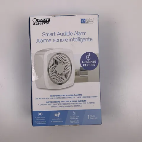 Feit Electric Smart Indoor Wi-F Audible Home Security Alarm with Flashing Lights
