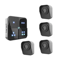 Wireless Driveway Alarm With Motion Sensor Detector Up To 800 Meter Detect Range