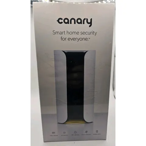 New Canary Indoor WHITE Home Security Camera 24/7 Monitor Pets Climate & Motion