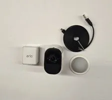 Arlo Pro VMC4030 Add-On Wireless Security Camera White with New Battery 
