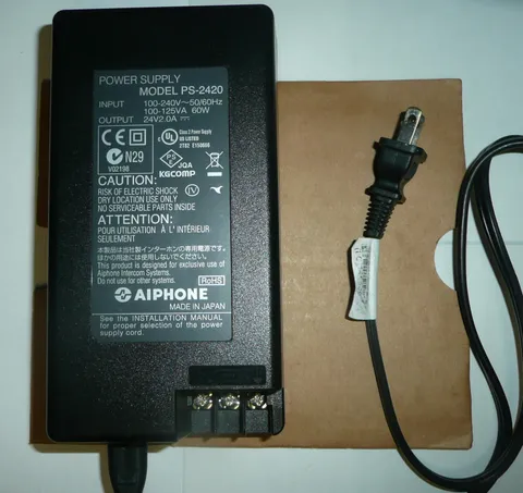 Airphone PS-2420 24V 2.0A Power Supply PS2420U