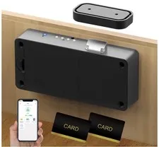 Smart Cabinet Lock, Hidden No Drill Adhesive Baby Proofing Child Proof