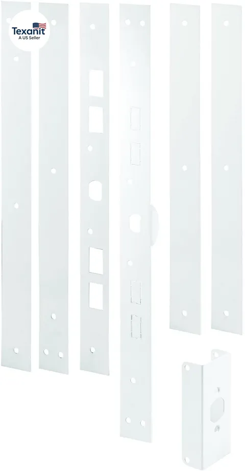 U 11026 Jamb Repair and Reinforcement Kit, 59-1/2 In. Installed, Steel Construct