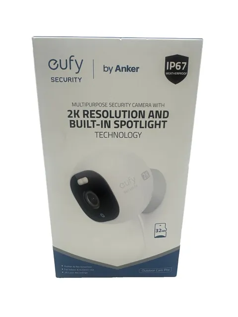 NEW eufy Wired Outdoor 2K Surveillance Camera with Spotlight E220