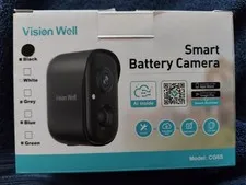 VISION WELL Wireless Security Cameras Outdoor 1080P Battery Motion Detection