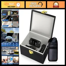 Faraday Box & Bags for Car Keys - Signal Blocking Keyless Entry Safe Protector