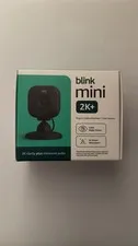 BLINK MINI 2K+ PLUG IN INDOOR/OUTDOOR CAMERA BLACK NEW LOT OF 6