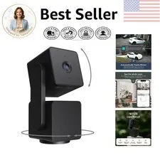 Free Setup Included: Cam Pan V3 Motion Tracking Home Security with Night Vision