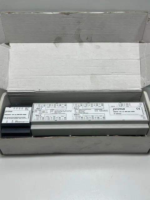 PRIMA ALPHA4 800-001-4100 4-Door Access Control System Used - Tested