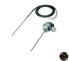 Omron Sheathed Thermocouple Direct Lead Wire Type Protective Tube Diameter D