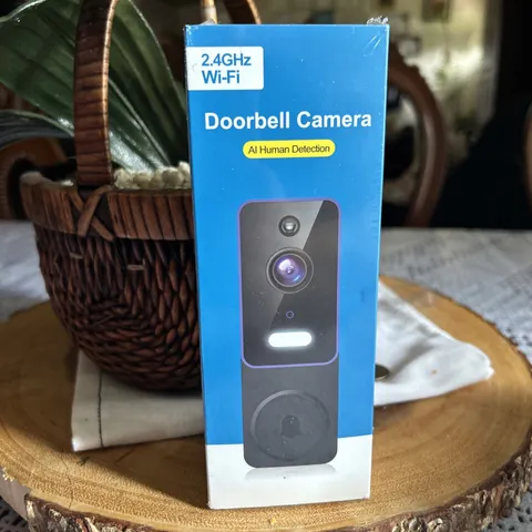 Wi-fi 2.4Hz Doorbell Camera with AI Human Detection & Night Vision