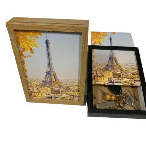 Photo Picture Frame Diversion Safe, Mini Safe Box with Hidden Secret Compartment
