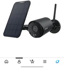 4 REOLINK Argus Eco 2K 5MP Wi-Fi Wireless Solar/Battery Security Cameras Black