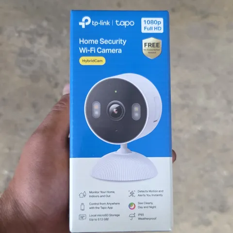 TP-LINK Tapo TCW61 1080p Wi‑Fi Indoor/Outdoor Camera Night Vision 2-Way
