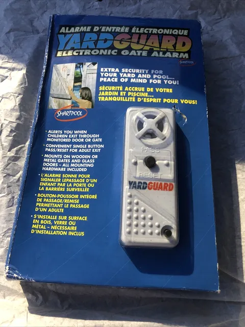 SmartPool YardGuard Electronic Gate Alarm -Yard or Pool Security (Damaged box)
