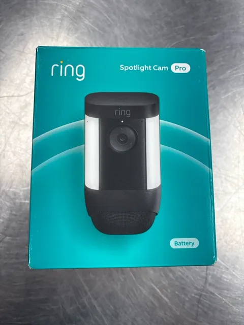 Used RING VIDEO DOORBELL SPOTLIGHT CAM Pro WIRELESS (QUC027786)