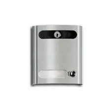 Elvox Galileo 80C1 Module With 1 Button And Light Gray Lock