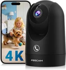 4K Indoor Camera, Full Space Sense WiFi Camera with 360° Radar Auto-Tracking Bab