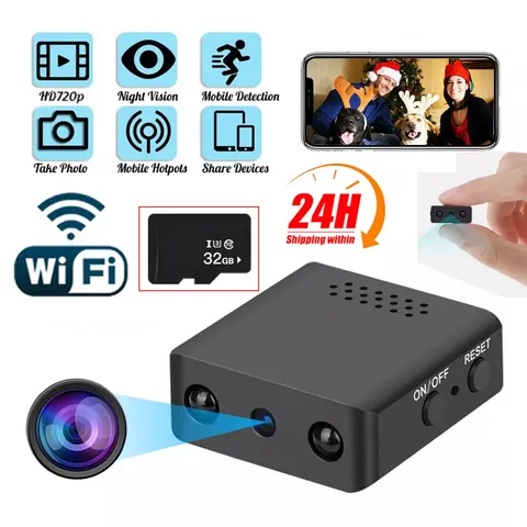 New Mini Wireless Indoor Camera Wifi IP Home Security 1080P HD Night Vision Cam