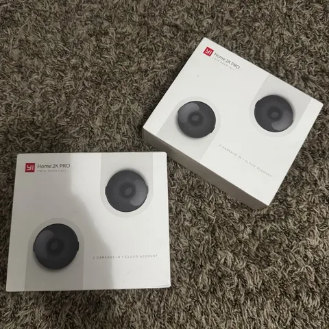 YI Home 2K PRO Indoor Wi‑Fi IP Security Cameras 2K Resolution 4-Pack White
