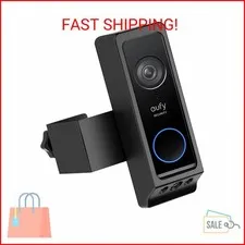 Anti-Theft Video Doorbell Mount for Eufy Doorbell E340/Wyze Duo Cam Doorbell, No