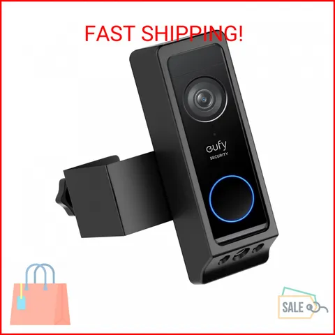 Anti-Theft Video Doorbell Mount for Eufy Doorbell E340/Wyze Duo Cam Doorbell, No