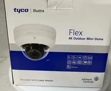 Tyco Illustra Flex3 IFS08-D22-OI03 Network Dome Camera W/4.17-9.48mm 8MP 4K NEW!