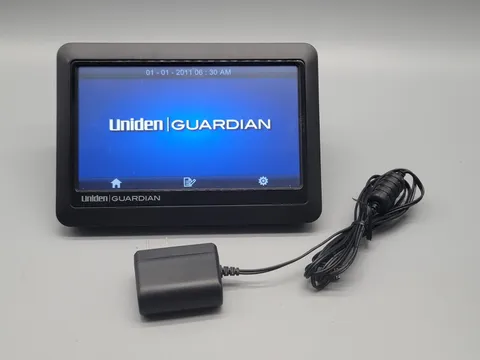 Uniden Guardian G766 G7 LCD Monitor With  AC Adapter
