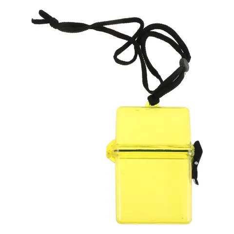 Diving Seal Box Dry Storage Case: Waterproof Floating Box with Lanyard & Latch