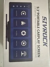 New SIVROCK 9.3’ Portable Wireless Dash Cam w/ Apple CarPlay & Android Auto