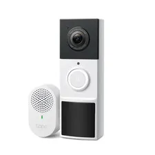 TP-Link Tapo Wire Free 2K Video Doorbell. Night Vision - 2 Way Audio - TD21
