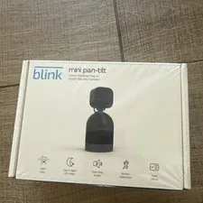 Blink Mini Pan-Tilt 1080p Indoor Wi-Fi Cam 360° View, 2-Way Audio, black - New