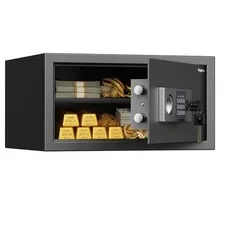 1 Cubic Feet Safe Box, Digital Security Lock Box with Shelf & Keypad & Combin...