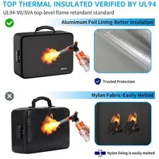 Multi-Layer Fireproof Soft Case with Accordion