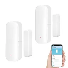 WiFi Door Sensor Window Detector: Smart Magnetic Door Open Detector with App ...