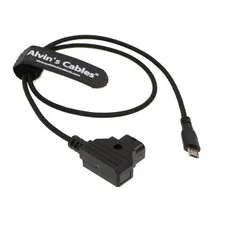 Micro USB to D Tap AlvinTap Protective DTap Motor Power Cable for Tilta Nucle...