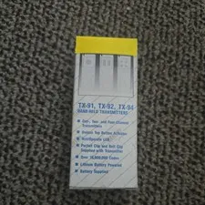 LINEAR TX-91 HAND HELD REMOTES SUPERVISED TRANSMITTERS  NEW IN BOX.