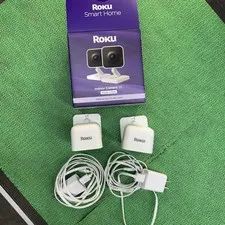 Roku Smart Home Wired Indoor Camera SE Home Security 2-Pack