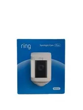 Ring Spotlight Cam Plus Battery - White - New in Box