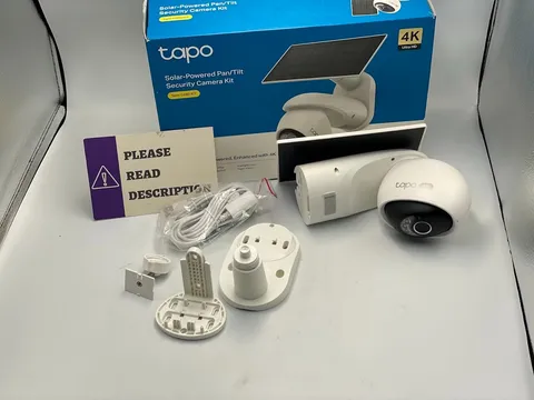 Tapo C660 KIT 4K Outdoor Pan/Tilt Wireless Security Camera - Solar Charging
