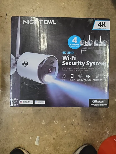 Night Owl 4K 10 Channel Wi-Fi Security System with 4 Wi-Fi Cameras (BTWN8-4L1)™