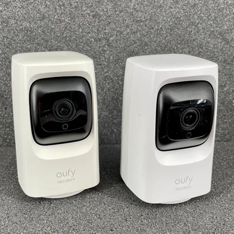 2-Pack Eufy T8414 Wi-Fi Pan & Tilt Indoor Mini Security Camera (No Accessories)
