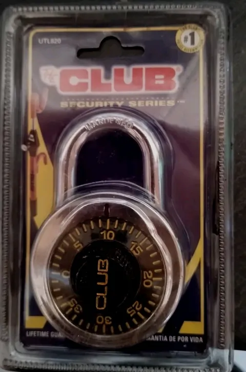 BRAND NEW The Club | Security Series | Padlock | UTL820 Locker ,Tool Box Lock