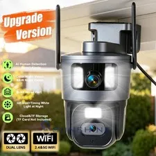 5G HD 4K Camaras de Seguridad para Casa Inalambricas Con Vision Nocturna y Audio