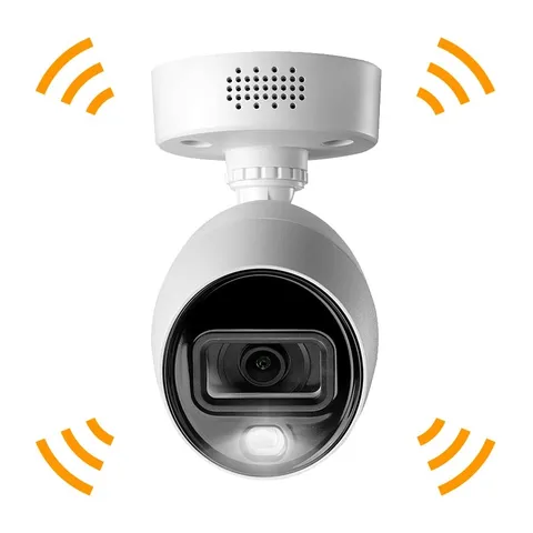 LOREX 4K ULTRA HD ACTIVE DETERRENCE SECURITY CAMERA, WITH COLOR NIGHT -  WHITE