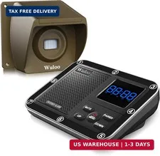 Solar Driveway Alarm Wireless 1800ft Range, Outdoor Motion Detector Weatherproof