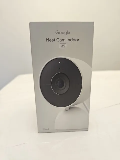 New Google Nest Cam Indoor 2K 3rd Gen Wired Security Camera G1NRR